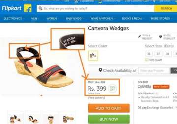 flipkart s fake discount on shoe goes viral on social media