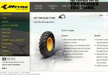 jk tyre launches 12 feet high tyre for dump trucks