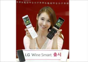 lg rolls out flip smartphone with kakao button