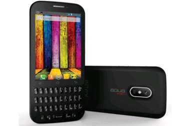 intex launches touch and type smartphone for rs 4 990