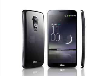 lg g flex with a curved display listed online for rs 69 990