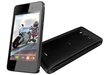 lava iris 406q with android kitkat upgrade launched at rs 7 499 in india