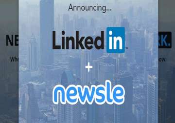 linkedin buys news alert startup newsle