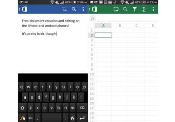 microsoft introduces free office app for iphone android