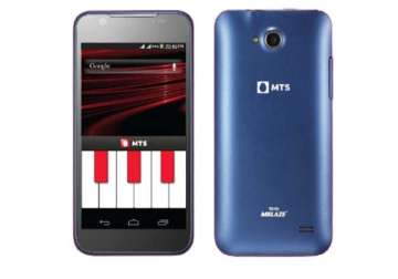 mts blaze 4.5 with gsm cdma support launched for rs 9 999