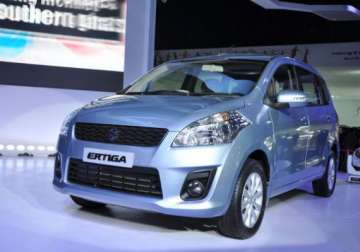 maruti launches cng ertiga priced up to rs 7.30 lakh