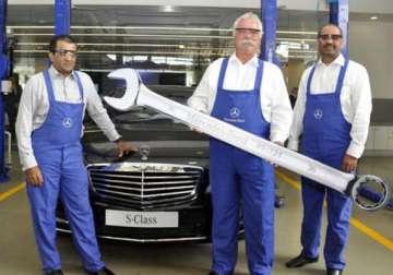 mercedes benz india opens largest workshop in mumbai