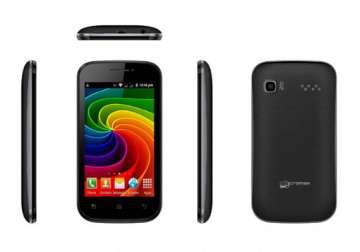 micromax launches bolt a35 android phone at rs 4 250