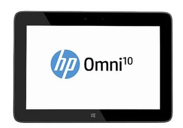 microsoft india and hp launch omni 10 windows 8.1 tablet with educational content for college students