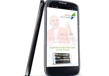 narendra modi themed smartnamo phones launched