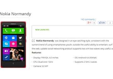 nokia normandy got listed on a vietnamese retailer s website runs android kitkat
