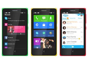 nokia x android smartphone launched at rs 8599