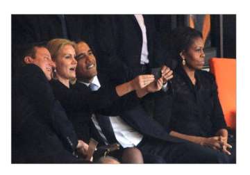 obama cameron schmidt take selfie at mandela memorial
