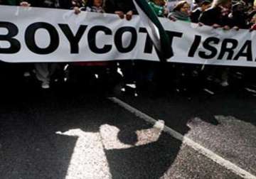 palestinian leaders urge india to boycott israeli products