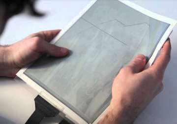 paper thin flexible tablets and tv displays could be a reality