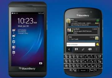 rim rebrands as blackberry launches two new smartphones
