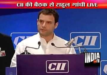 rahul gandhi speaks of india as a driving energy for 21st century