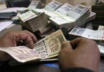 re up 9 paise against dollar in early trade