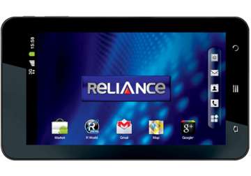 reliance offers new 3g tablet for rs 14 499