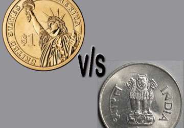 rupee tumbles by 63 paise vs dollar in late morning trade