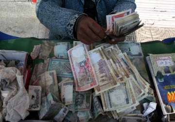 rupee at 3 mth high up 12 paise vs dollar on strong stocks