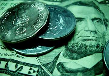 rupee down by 22 paise against us dollar