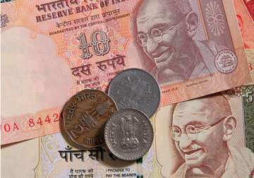 rupee dips by 57 paise vs dollar snaps 4 session gaining string