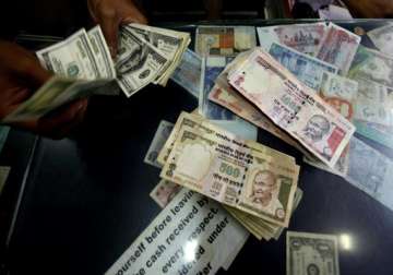 rupee up 15 paise against dollar