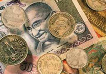 rupee ends at all time low of 53.84