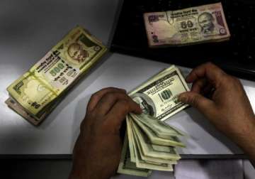 rupee snaps 4 day gaining string down 11 paise against us dollar