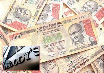 rupee fall not to impact india s ratings says moody s
