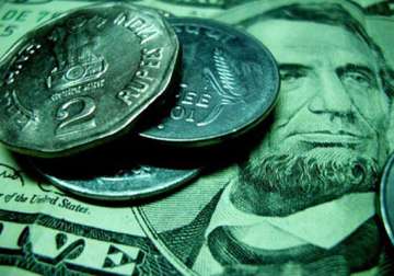 rupee up 16 paise at 55.95 against dollar