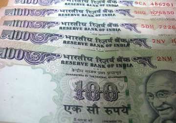 rupee gains 10 paise against dollar