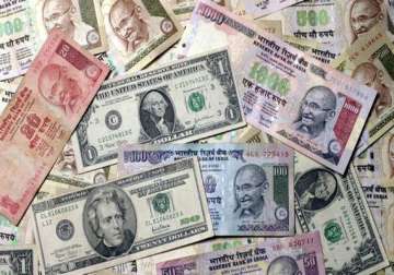 rupee up 43 paise against dollar in early trade