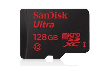 sandisk introduces 128gb world s highest capacity microsd card for rs 9999