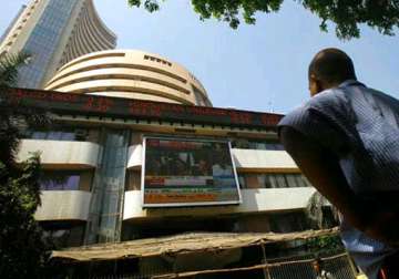 sensex closes flat after touching new high lead
