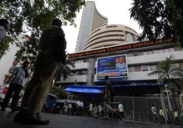 sensex ends flat amidst drop in inflation firm global cues