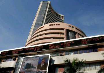 sensex ends flat in truncated week after see saw trade