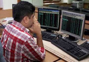sensex recovers some intra day losses ends 64 points lower
