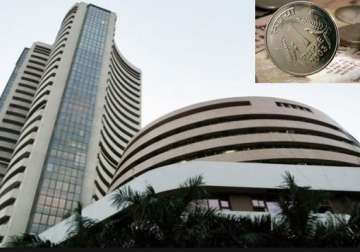sensex soars 206 points to end at one week high