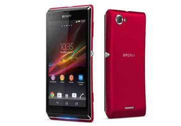 sony xperia l up for pre order at rs 18990