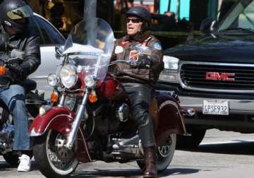 special arnold schwarzenegger and his motorcycles