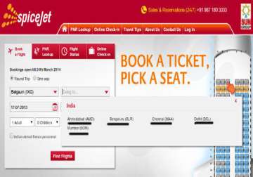 spicejet website grounded after mega offer of re 1 a ticket