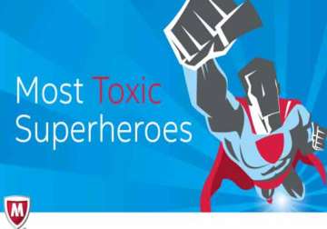 superman most toxic superhero online mcafee