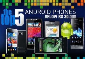 top 5 android phones under rs 30 000