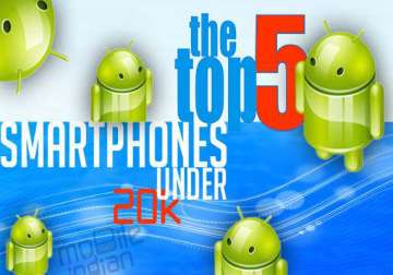 top 5 android smartphones below 20k