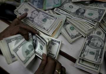 us dollar edges up against rupee