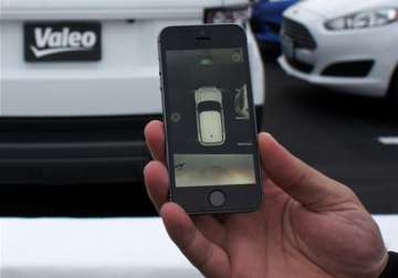 valeo unveils iphone controlled self parking system