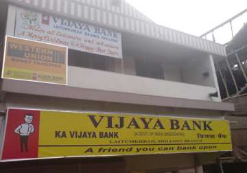 vijaya bank dec quarter net plummets 91 to rs. 11.39 crore