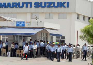 violence at maruti s manesar plant 5 injured